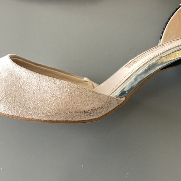 Zara Pointed Toe Kitten Heels - Picture 7 of 9